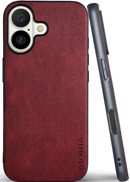 for iPhone Case Premium PU Leather Cover Retro Design Full Protective Phone Case for iPhone 17 16 Pro Max Plus 16e 5G