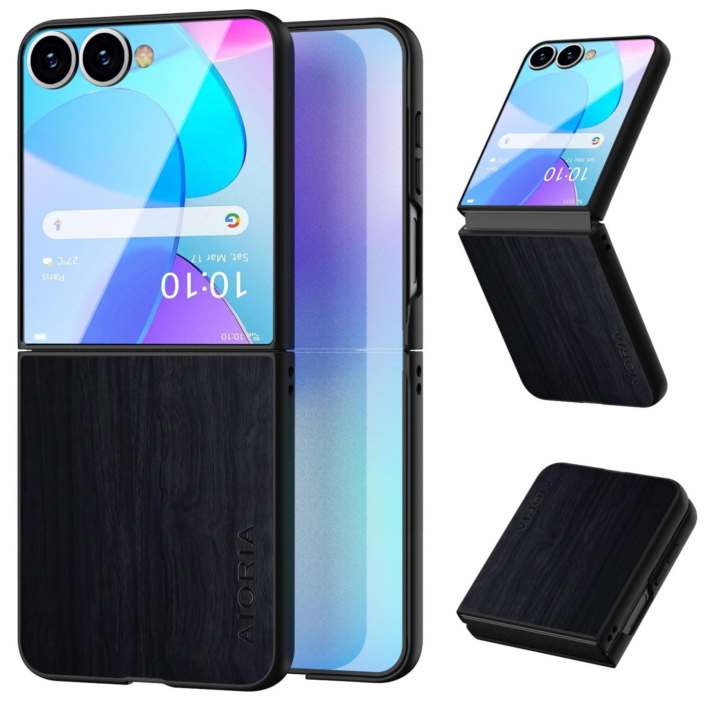 Case for Samsung Galaxy Z Flip 7 5G funda Bamboo Wood Pattern PU Leather Back Cover for Samsung Galaxy z flip7 zflip7 case (White, Galaxy Z Flip 7)