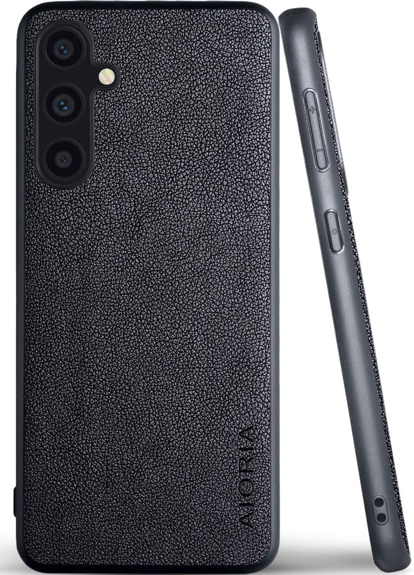 for Samsung Galaxy A Series Case A17 A56 A36 A26 A16 A55 A35 A25 A15 Premium Leather Cover Retro Design Full Protective Phone Case for Samsung Galaxy A26 5G (Red, A26)