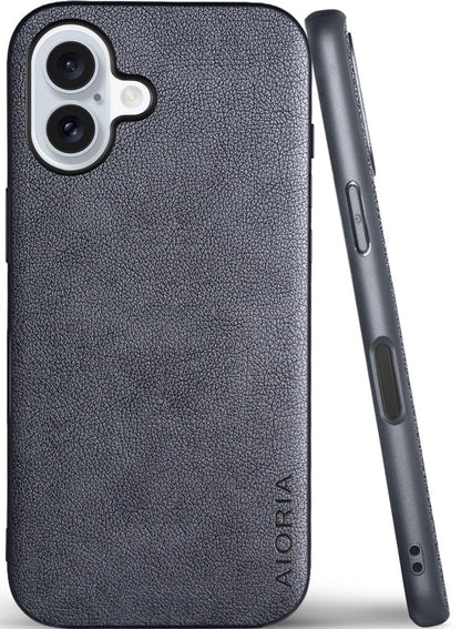 AIORIA for iPhone 18 Pro Max Case Premium Leather Cover Retro Design Full Protective Case (Red, for iPhone 18 Pro Max)