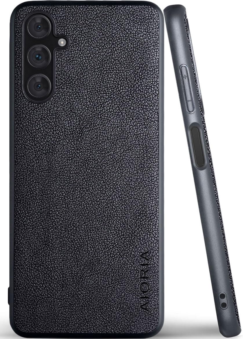 for Samsung Galaxy A Series Case A17 A56 A36 A26 A16 A55 A35 A25 A15 Premium Leather Cover Retro Design Full Protective Phone Case for Samsung Galaxy A26 5G (Red, A26)