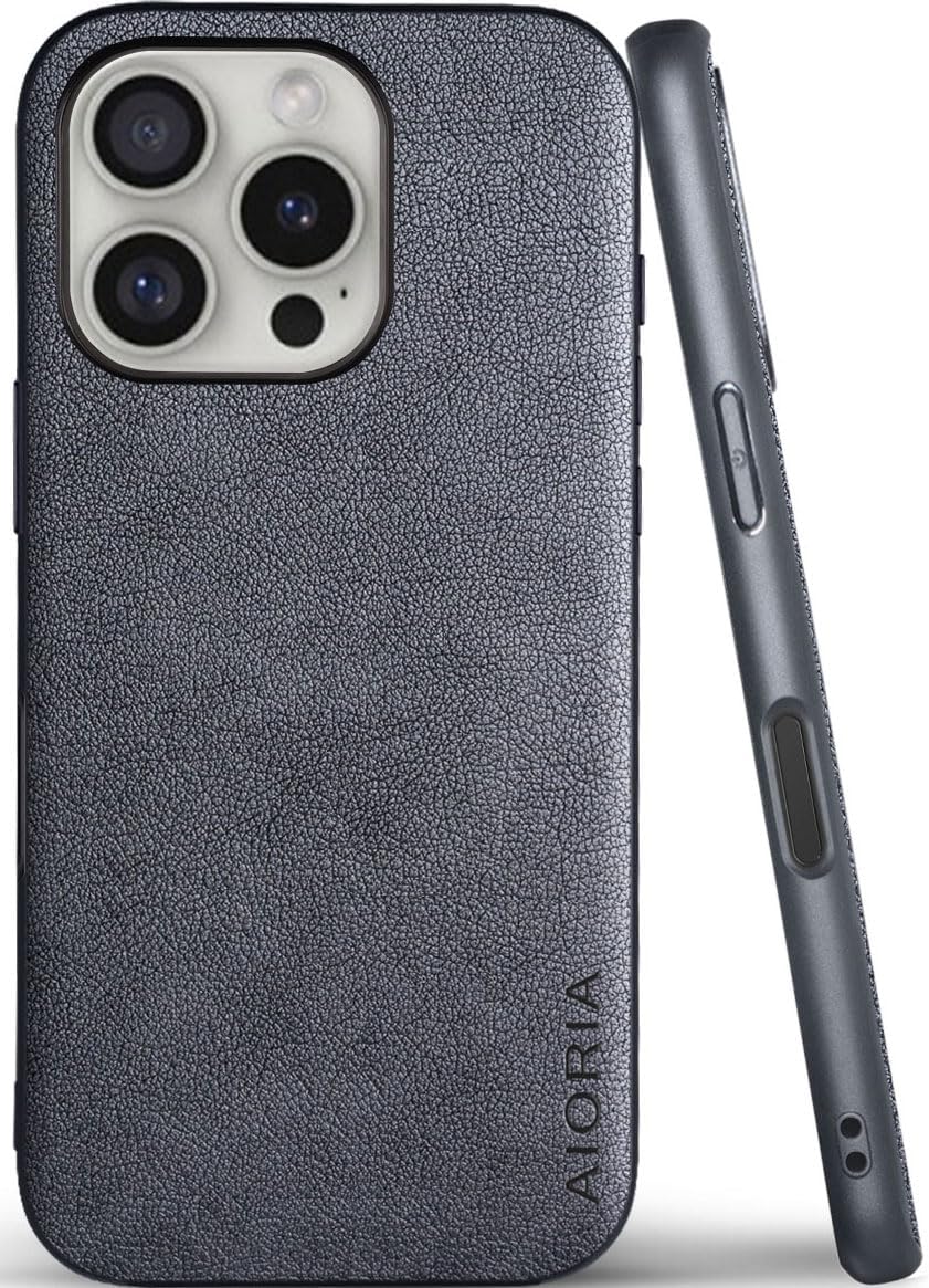 for iPhone Case Premium PU Leather Cover Retro Design Full Protective Phone Case for iPhone 17 16 Pro Max Plus 16e 5G