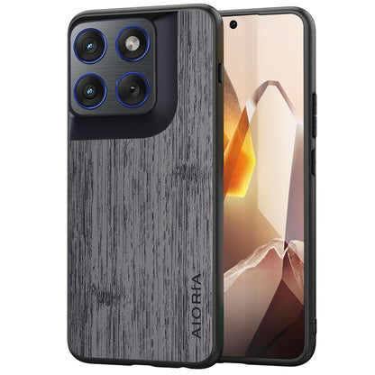 Case for Motorola Moto G Play Power Stylus 2025 Imitation Bamboo Pattern PU Leather Design Phone Case Protective Cover