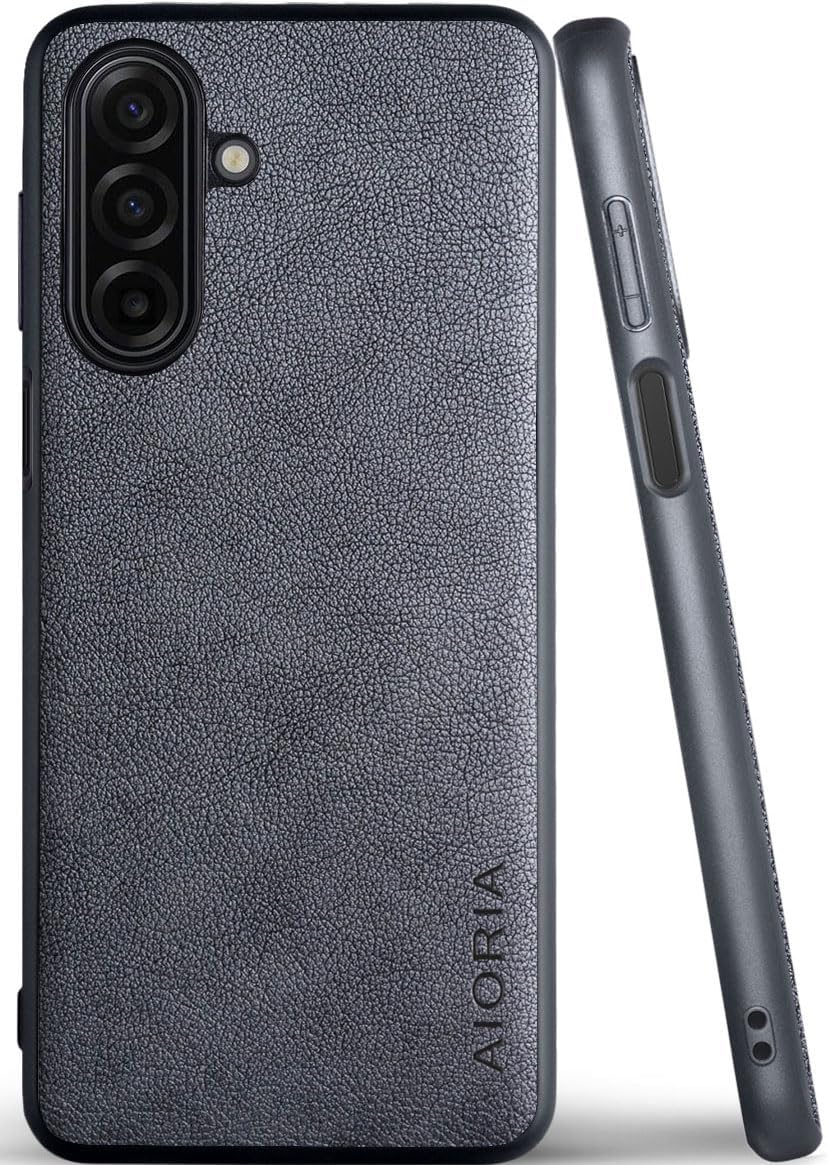 for Samsung Galaxy A Series Case A17 A56 A36 A26 A16 A55 A35 A25 A15 Premium Leather Cover Retro Design Full Protective Phone Case for Samsung Galaxy A26 5G (Red, A26)