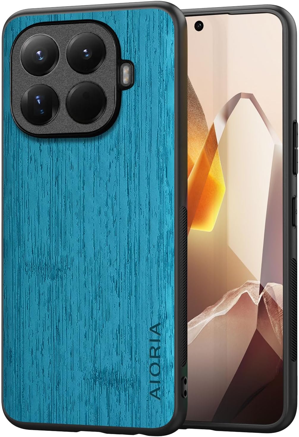 Case for Xiaomi 15T Pro Imitation Bamboo Pattern PU Leather Design Phone Case Protective Cover