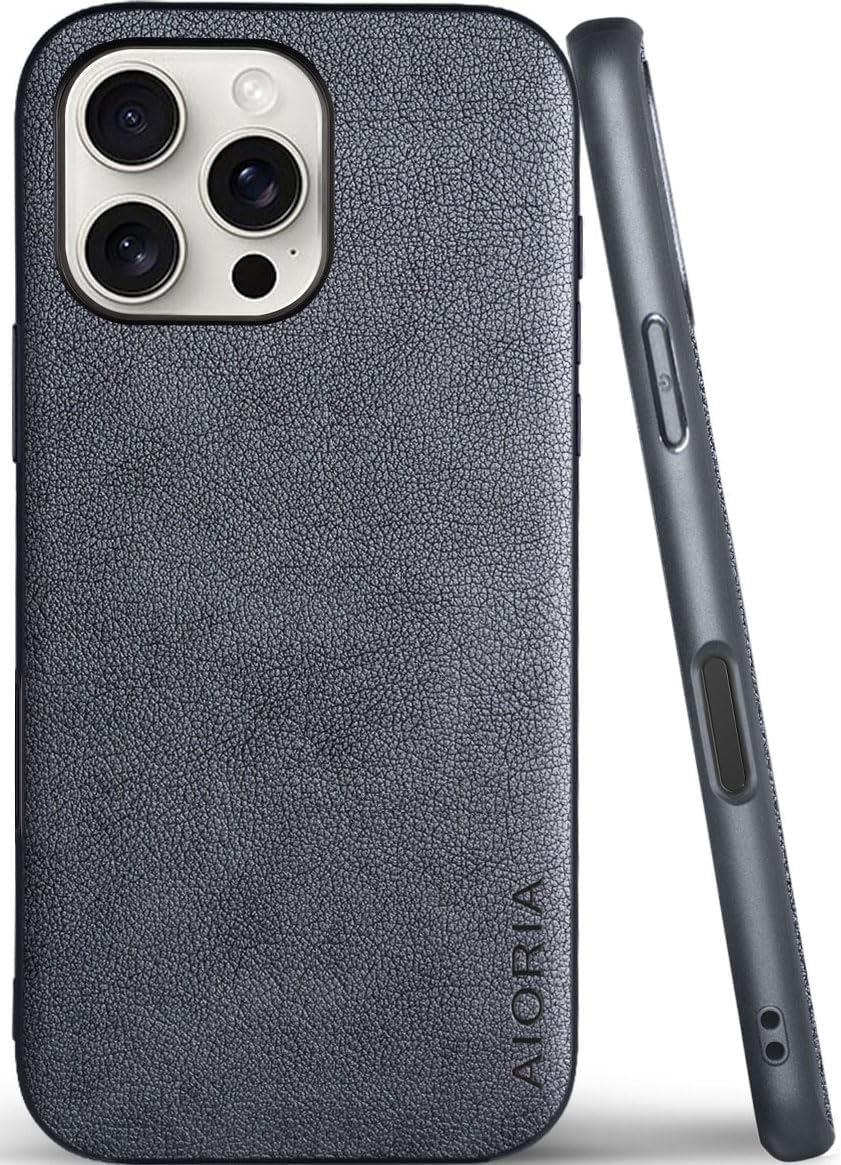 for iPhone Case Premium PU Leather Cover Retro Design Full Protective Phone Case for iPhone 17 16 Pro Max Plus 16e 5G