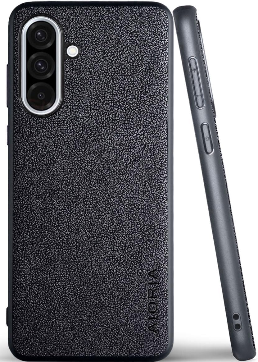 for Samsung Galaxy A Series Case A17 A56 A36 A26 A16 A55 A35 A25 A15 Premium Leather Cover Retro Design Full Protective Phone Case for Samsung Galaxy A26 5G (Red, A26)