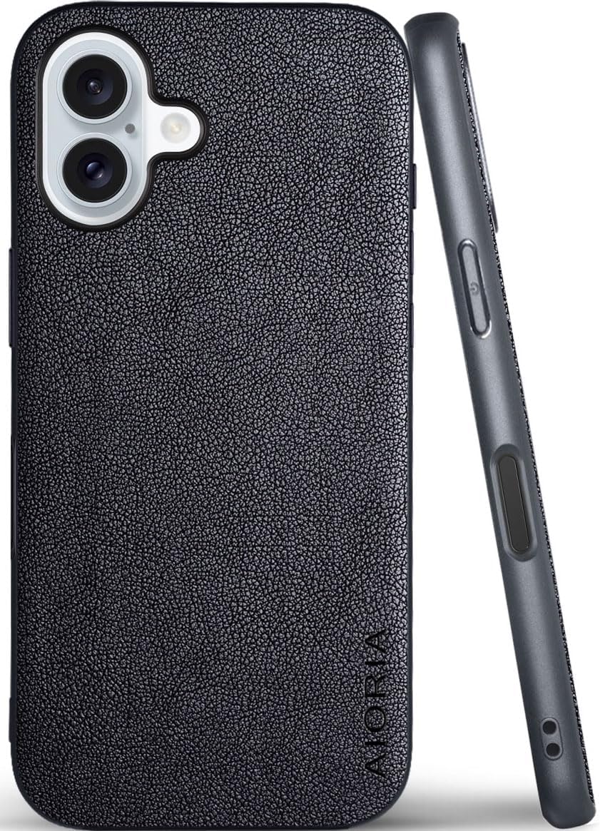 for iPhone Case Premium PU Leather Cover Retro Design Full Protective Phone Case for iPhone 17 16 Pro Max Plus 16e 5G