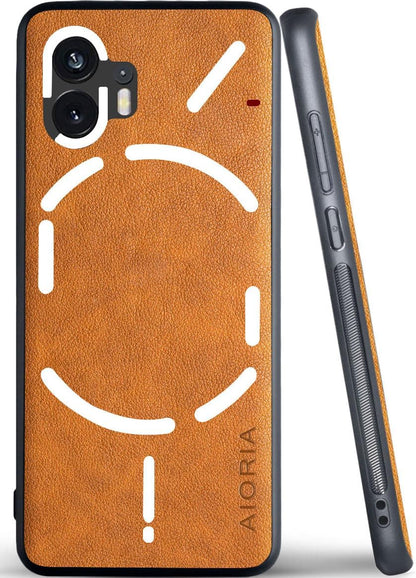 for Nothing Phone Case Premium Leather Cover Retro Design Full Protective Case for Nothing Phone 3 3a pro 2a plus 2 1 cmf phone 2 pro 5G