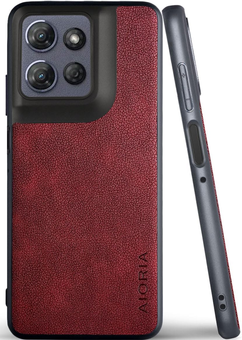 for Motorola Moto G Series Case Premium Leather Cover Retro Design Full Protective Phone Case for Motorola Moto G Stylus Power Play 2025 2026 2024 5G