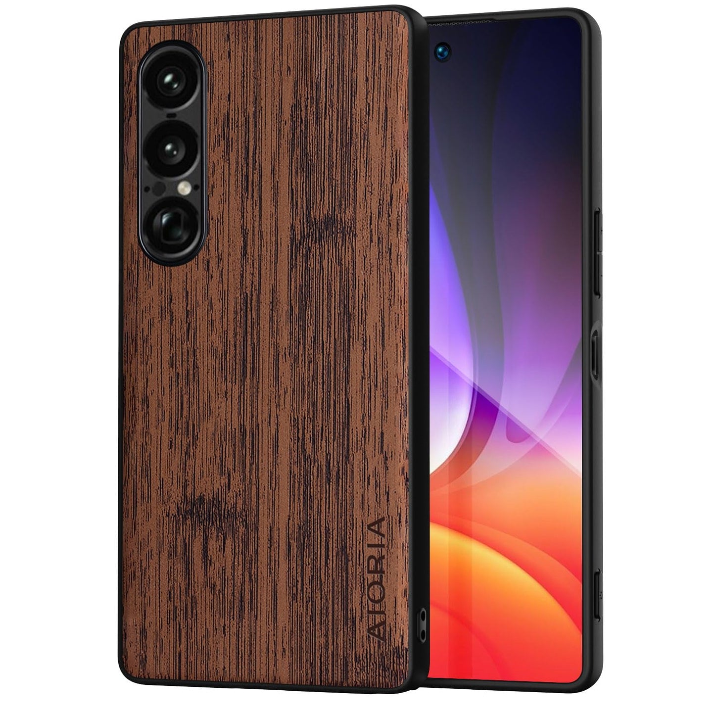 Case for Sony Xperia 1 VII III Imitation Bamboo Pattern PU Leather Design Phone Case Protective Cover