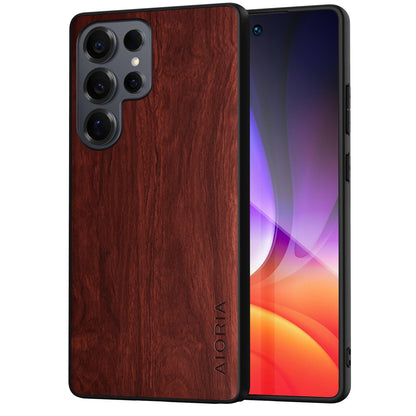 Case for Samsung Galaxy Z Fold 7 5G funda Bamboo Wood Pattern PU Leather Back Cover for Samsung Galaxy z fold7 zfold7 case (Blue, Galaxy Z Fold 7)