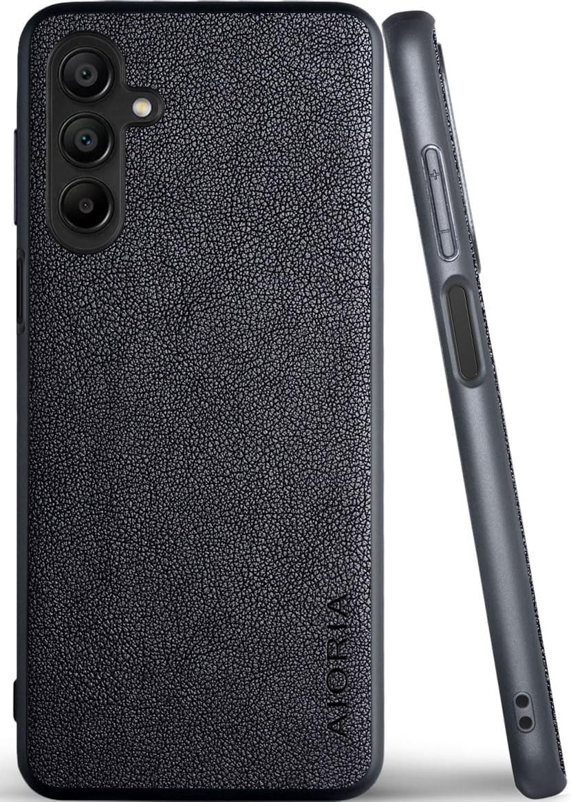 for Samsung Galaxy A Series Case A17 A56 A36 A26 A16 A55 A35 A25 A15 Premium Leather Cover Retro Design Full Protective Phone Case for Samsung Galaxy A26 5G (Red, A26)