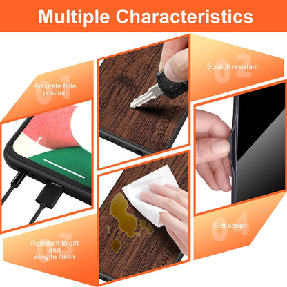 case for Samsung Galaxy A37 A57 Imitation Bamboo Pattern PU Leather Design Phone Case Protective Cover