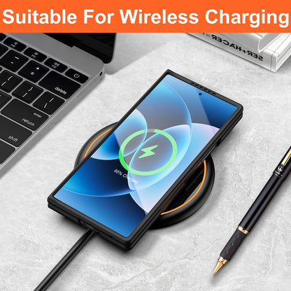 AIORIA for Samsung Galaxy Z Fold 8 Ultra Case Premium Leather Cover Retro Design Full Protective Case