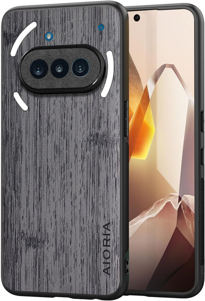 Case for Nothing Phone 3 3a Pro Imitation Bamboo Pattern PU Leather Design Fashion Phone Case Cover