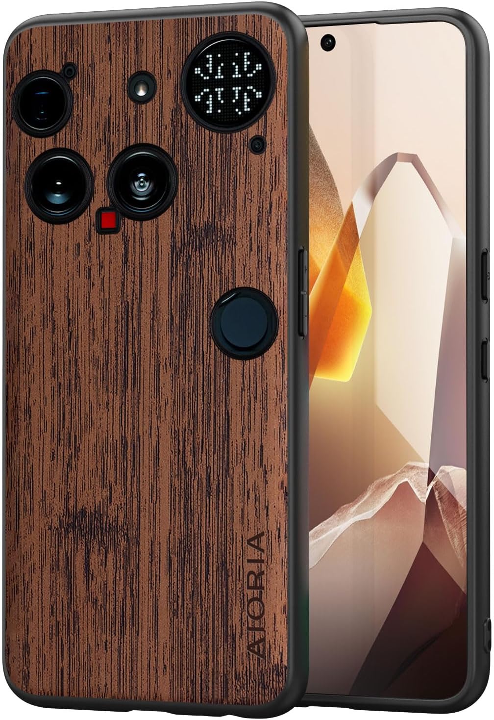 Case for Nothing Phone 3 3a Pro Imitation Bamboo Pattern PU Leather Design Fashion Phone Case Cover