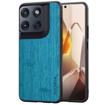 Case for Motorola Moto G Play Power Stylus 2025 Imitation Bamboo Pattern PU Leather Design Phone Case Protective Cover