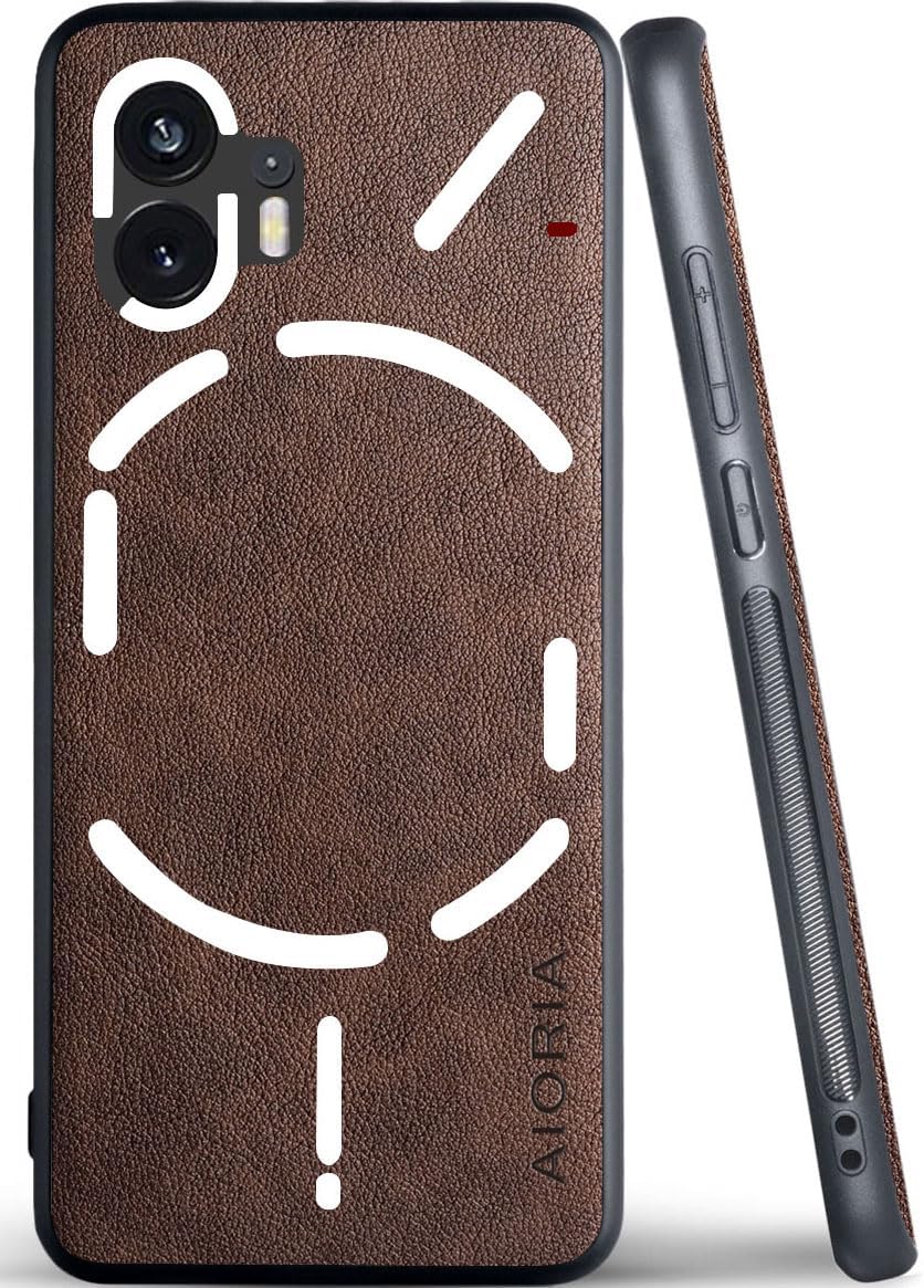 for Nothing Phone Case Premium Leather Cover Retro Design Full Protective Case for Nothing Phone 3 3a pro 2a plus 2 1 cmf phone 2 pro 5G