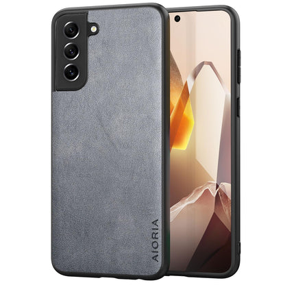 for Samsung Galaxy S25 Plus Case Simple Classic Design Durable Premium PU Leather Phone Case (Brown, for Samsung Galaxy S25 Plus)