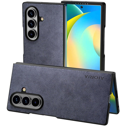 AIORIA for Samsung Galaxy Z Fold 8 Ultra Case Premium Leather Cover Retro Design Full Protective Case
