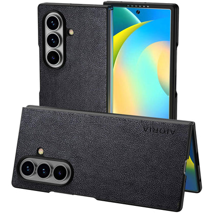 AIORIA for Samsung Galaxy Z Fold 8 Ultra Case Premium Leather Cover Retro Design Full Protective Case