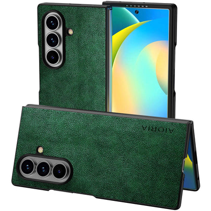 AIORIA for Samsung Galaxy Z Fold 8 Ultra Case Premium Leather Cover Retro Design Full Protective Case