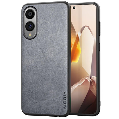 for Samsung Galaxy S25 Plus Case Simple Classic Design Durable Premium PU Leather Phone Case (Brown, for Samsung Galaxy S25 Plus)