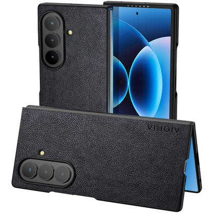 AIORIA for Samsung Galaxy Z Fold 8 Ultra Case Premium Leather Cover Retro Design Full Protective Case