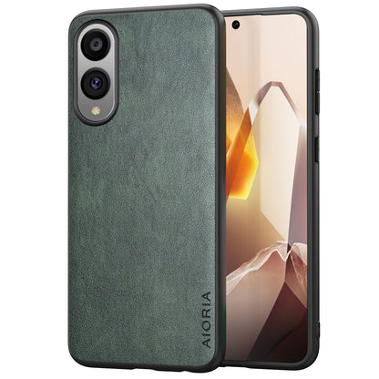 for Samsung Galaxy S25 Plus Case Simple Classic Design Durable Premium PU Leather Phone Case (Brown, for Samsung Galaxy S25 Plus)