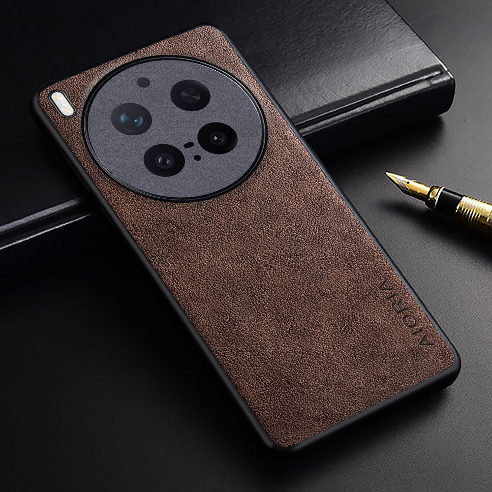 for Vivo X300 Pro Case Premium Leather Cover Retro Design Full Protective Case
