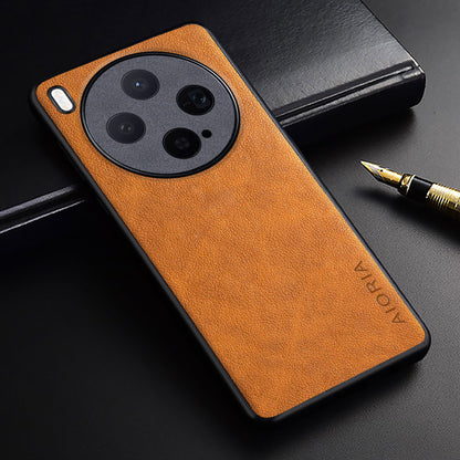for Vivo X300 Pro Case Premium Leather Cover Retro Design Full Protective Case