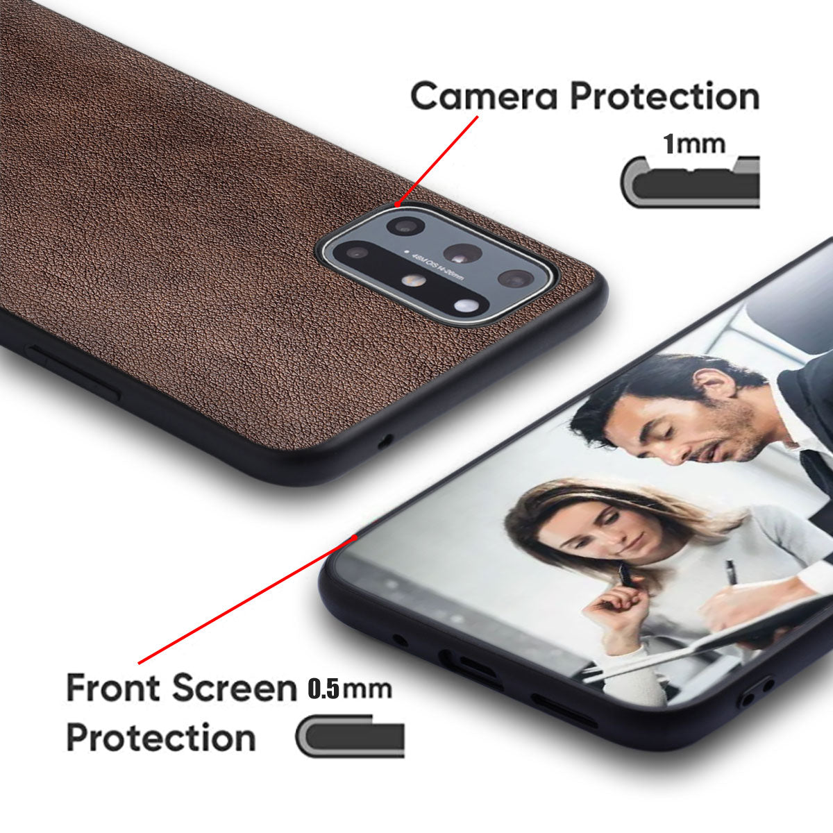for Vivo X300 Pro Case Premium Leather Cover Retro Design Full Protective Case
