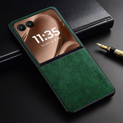 For Motorola Razr Ultra 2026 2025 Case Razr + Premium Leather Cover Retro Design Full Protective Case
